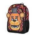 thumbnail image 6 of Five Nights at Freddy's 3D Freddy Fazbear Let's Eat 16" Kids School Travel Backpack, 6 of 7