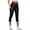 Black, variant on Women's High Waist Shaping Leggings, Fashion-Forward Activewear, Can Be Dressed Up or Down for Various Occasions. Green S