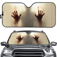 thumbnail image 7 of Automotive Universal Personalized Foldable Car Windshield Sunshade for Horror Movies 3D Printing Protection of Car Interior Hall, 7 of 7
