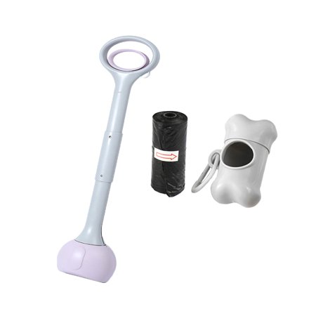 Dog Scooper Lightweight Easy to Use Portable for Lawn Walking Outdoor 70cm