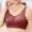 Wine, variant on Azrian Full Figure Womens Plus Size Bras,Women Yoga Solid Sleeveless Cold Shoulder Casual Tanks Blouse Tops Intimates