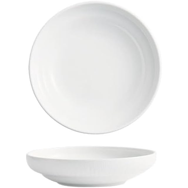 Assiettes Rondes pour la Maison, Assiettes Creuses Créatives, Assiettes à Dessert de Qualité Restaurant, Assiettes à Salade