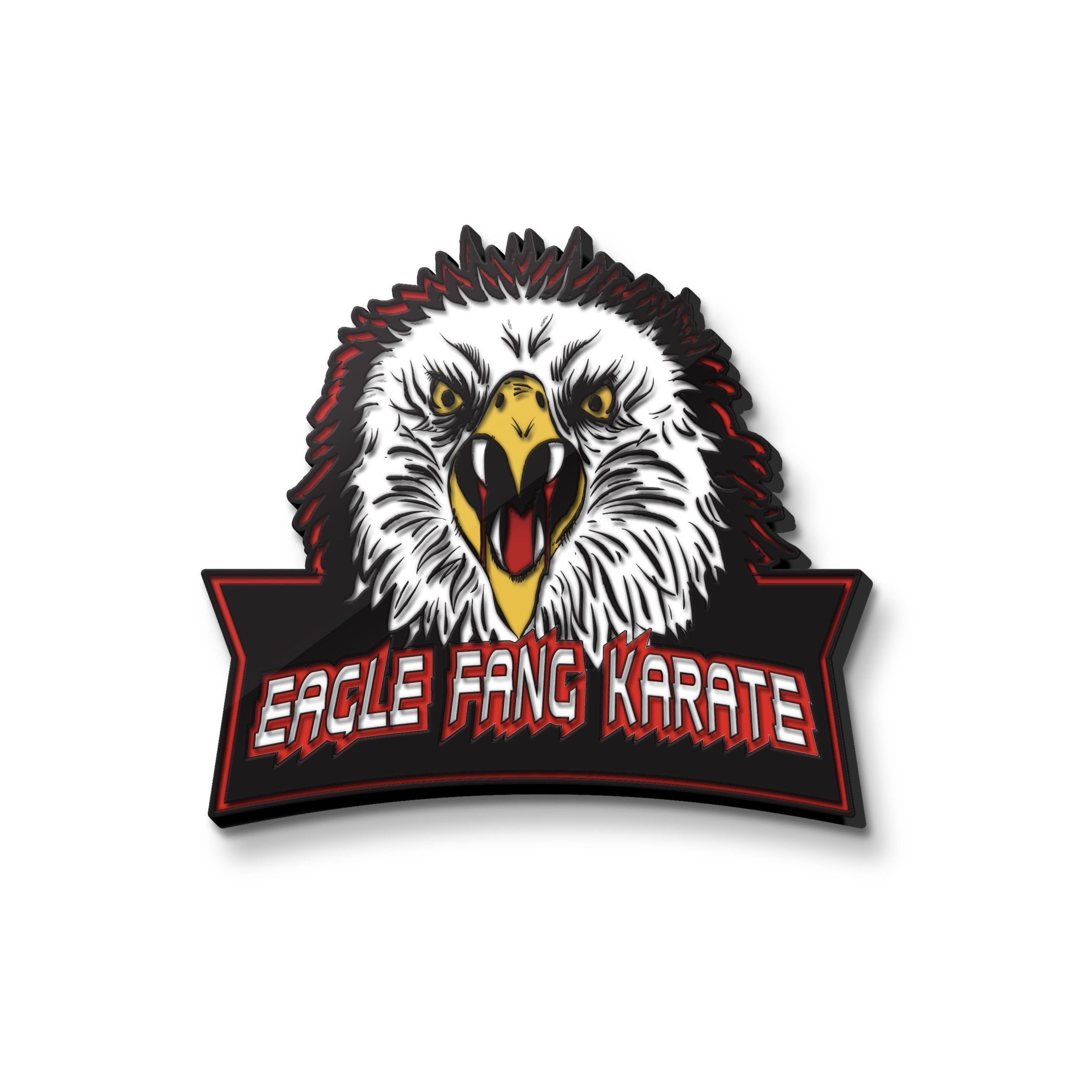 Eagle Fang Karate Dojo Enamel Pin