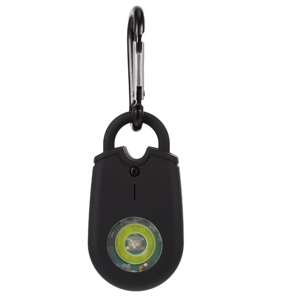 Alarma personal Safe Sound, alarma de seguridad de emergencia con luz LED (negra)