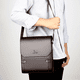 thumbnail image 1 of Bolso bandolera de negocios de moda para hombre, bolso de hombro impermeable, cuadrado, vertical, que reduce la carga, 1 of 2