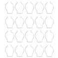 thumbnail image 1 of 100 Pcs U Clips Holder for LED Light Manganese Steel Lampholder Support Bracket LED Lamp Holder, 1 of 9