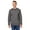 Charcoal Heather, variant on J America 8424JA Unisex Premium Fleece Sweatshirt