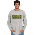 thumbnail image 5 of Vegan Waffle House Funny Sarcastic Long Sleeve TShirt Men Women Brisco Brands M, 5 of 6