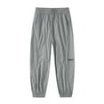 thumbnail image 1 of Odeerbi 5-18 Años Niños Niñas Quick Dry Athletic Deportes Jogger Pantalones Verano Lindo Casual Transpirable Pantalones, 1 of 8