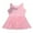 Pink, variant on iiniim Big Girls Lyrical Dance Dress Shiny Sequins Cutout Keyhole Skirt Leotard Dancewear
