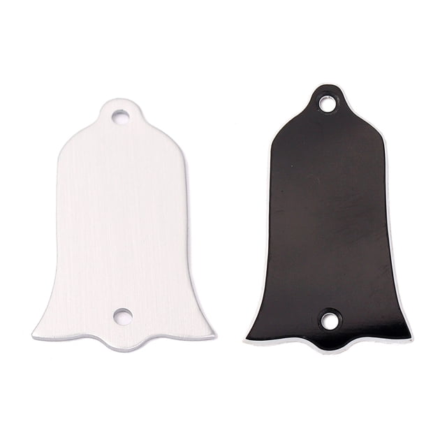 KAKOWELY Tapa De Aluminio Negro Para Tensor Guitarra Eléctrica Estilo Clásico Con Dos Orificios