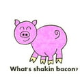 thumbnail image 2 of CafePress - Whats Shakin Bacon? Infant Bodysuit - Baby Light Bodysuit, Size Newborn - 24 Months, 2 of 4
