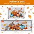 thumbnail image 3 of Hello Autumn Leaves Kitchen Rugs and Mats Non Skid Washable Set of 2, Pumpkin Inspirational Fall Maple Runner Rug, Kitchen Floor Mat Under Sink Mat Throw Rug for Doormat, 3 of 6