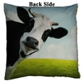 thumbnail image 2 of GCKG Milk Cow Pasture Meadow Grassland Reversible Mermaid Sequin Pillow Case Home Decor Cushion Cover 20x20 inches, 2 of 3