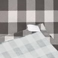 thumbnail image 6 of FREEAMG Plaid Grey and White Tapestry Aesthetic Tapestry Wall Hanging for Home Decor 90" x 60" Inches, 6 of 6