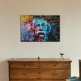 thumbnail image 2 of wall26 Canvas Print Wall Art Brushstroke Effect Vivid Autumn Day in Park Nature Wilderness Illustrations Modern Art Scenic Colorful for Living Room, Bedroom, Office (24" x 36", Artwork - 13, 2 of 3