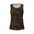 thumbnail image 4 of Lsque Polynesian Turtles Printed Workout Tank Tops for Women, Athletic Sports Tank Tops, Compression Sleeveless Dry Fit Shirts,Sleeveless Yoga Shirt-, 4 of 9