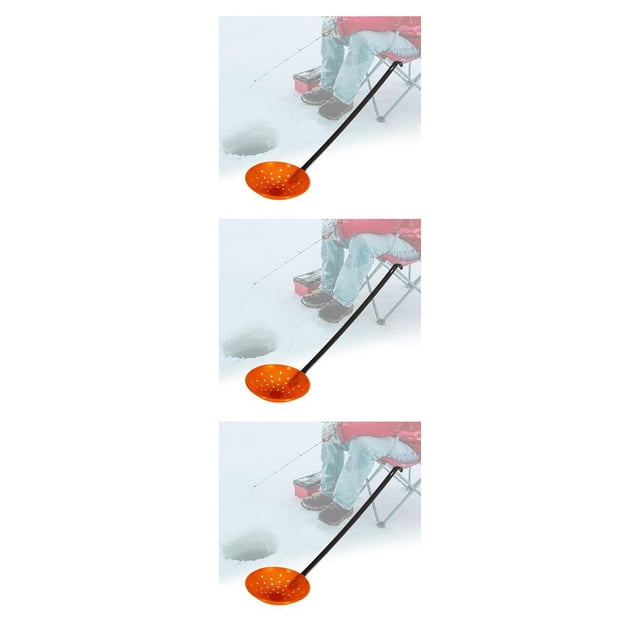 Wosthever Ice Scooper Slush Skimmer Durable PP Winter Fishing Spoon Type1 NO1