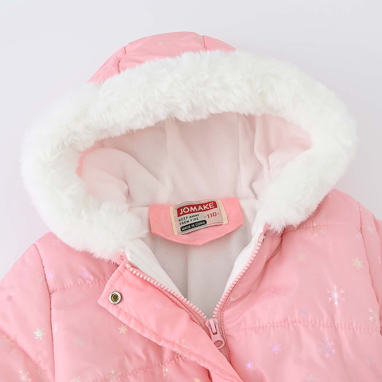Enfants Filles PU Cuir Veste Noir Col Épais Motard Eclair Manteau Ceinturé Étanche Veste Âge 5