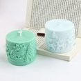 thumbnail image 4 of Molde de vela de silicona con forma de trineo de campana de Navidad, columna de Papá Noel, fabricación de velas, molde de resina de jabón, regalo de Navidad, artesanía, decoración del hogar, 4 of 4