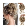 thumbnail image 1 of Chignon Bouclé Ondulé Synthétique, Cheveux Bouclés Désordonnés, Pince Griffe, Extension de Queue de Cheval, 1 of 6