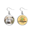 thumbnail image 1 of Imagen Animales Terrestres organismo colaborador Pendiente del lóbulo de la joyería del pendiente de la hoja del otoño Unbranded M, 1 of 3