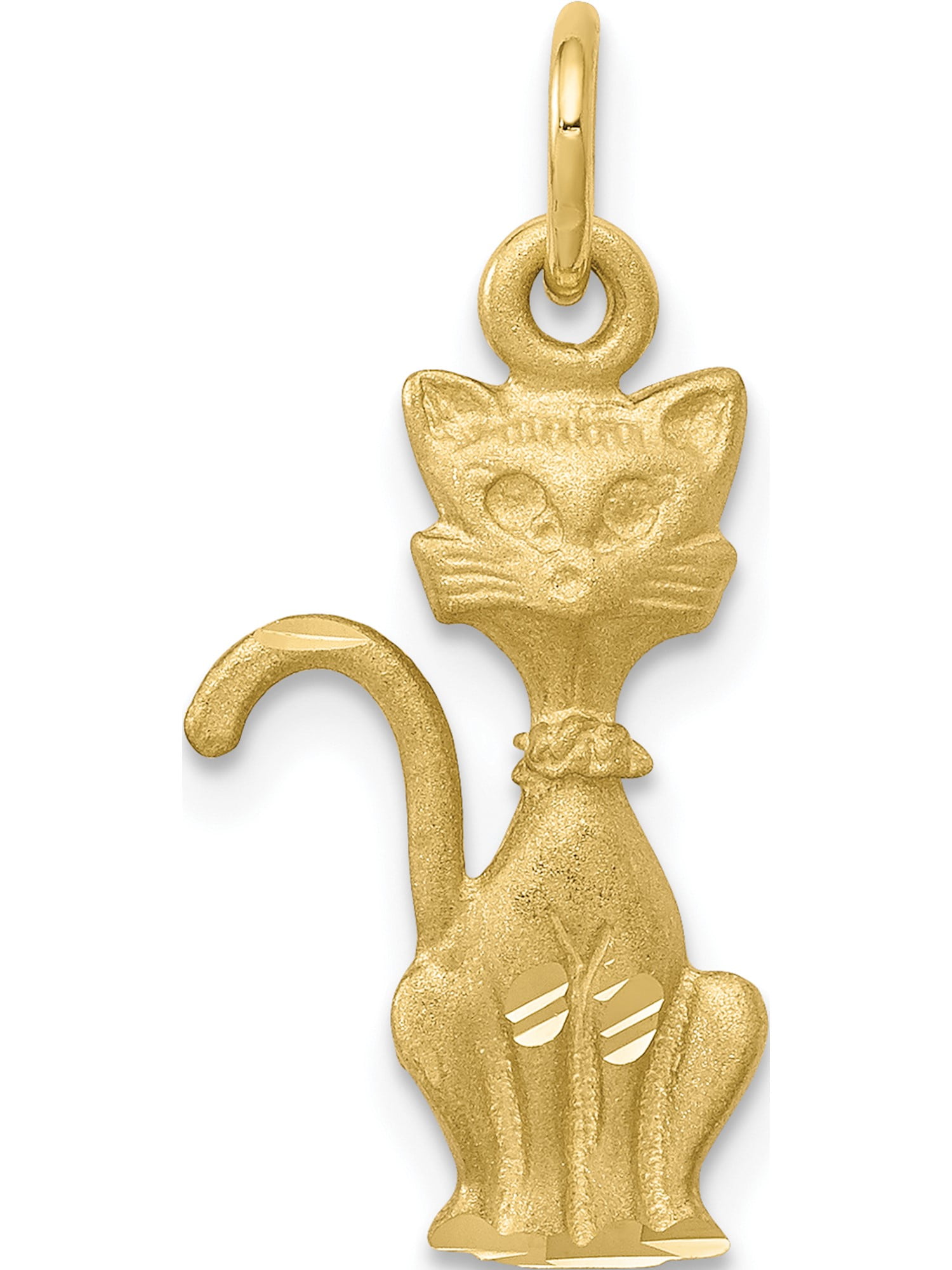 gold cat charms for bracelets