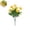 Yellow, variant on EGYMEN Artificial Daisies, Plastic Flowers Bouquet, Realistic Floral Arrangement, Garden Decoration, Hanging Display for Home and Outdoor Use (Yellow)