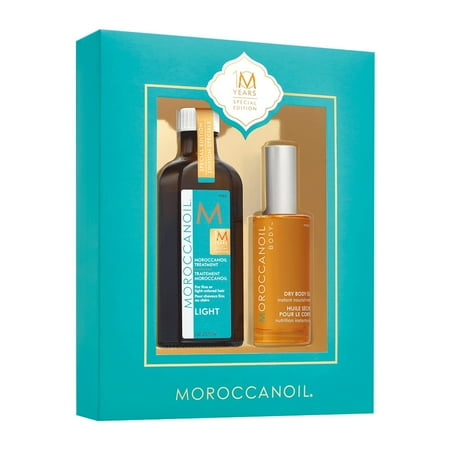 Moroccanoil 10 Years Special Edition Treatment Oil Light 100 Ml Dry Body Oil 50 Ml