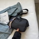thumbnail image 3 of Bolso de pecho para mujer, riñonera informal, riñonera deportiva para corredor, riñonera informal (negro) Likrtyny Para Estrenar, 3 of 5
