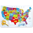 thumbnail image 1 of Mapa de Rompecabezas de los Estados Unidos 44 Piezas Juvale, 1 of 1