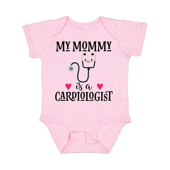 Inktastic My Mommy is a Cardiologist Boys or Girls Baby Bodysuit