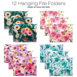 Global Printed Products Deluxe Designer Hanging File Folder Kit ...