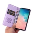thumbnail image 4 of Funda para Samsung Galaxy S10 Estuche de Cuero PU Tipo Cartera con Ranuras para Tarjetas y Cierre Magnético, 4 of 5