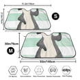 thumbnail image 3 of Fotbe Cute Raccoon Car Windshield Sunshade | Sun Visor Protector Front Window Shade, Keeps Out UV Rays, Keeps Your Vehicle Cool-Medium, 3 of 7