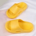 thumbnail image 5 of HCNTES Toddler Slides Slipper Unisex Child Boys & Girls Slide Sandals for Kids Flip Flops Comfy Shower Slippers Beach Garden Shoes(Yellow,40), 5 of 5