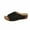 Black, variant on Agkizg Summer Women Sandals Thick Soles Slide Sandals with Arch Support Casual Slippers Beach Sandals Comfortable Shoes Black, Size 5.5