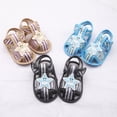 thumbnail image 6 of Summer Baby Boy Girl Star Pattern Hollow Sandals Cotton Infant Toddler Soft Sole Shoes First Walker, 6 of 7