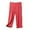 Brick Red, variant on Women Summer Cropped Pants Plus Size High Waist Pajamas Elastic Waist Comfy Loose Pj Bottoms Casual Home Knit Wide Leg Culotte Black,XXXXXXXL