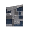 thumbnail image 3 of Lbaiet SL973B46 Blue Verena Geometric 4 x 6 ft. Rectangle Area Rug, Blue & Gray, 3 of 7