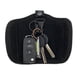 thumbnail image 2 of Silenciador de lve con broche y lvero, ajuste en presil para cinturón de 3 pulgadas (8 cm), negro DYNWAVEMX Porta llaves silencioso, 2 of 8