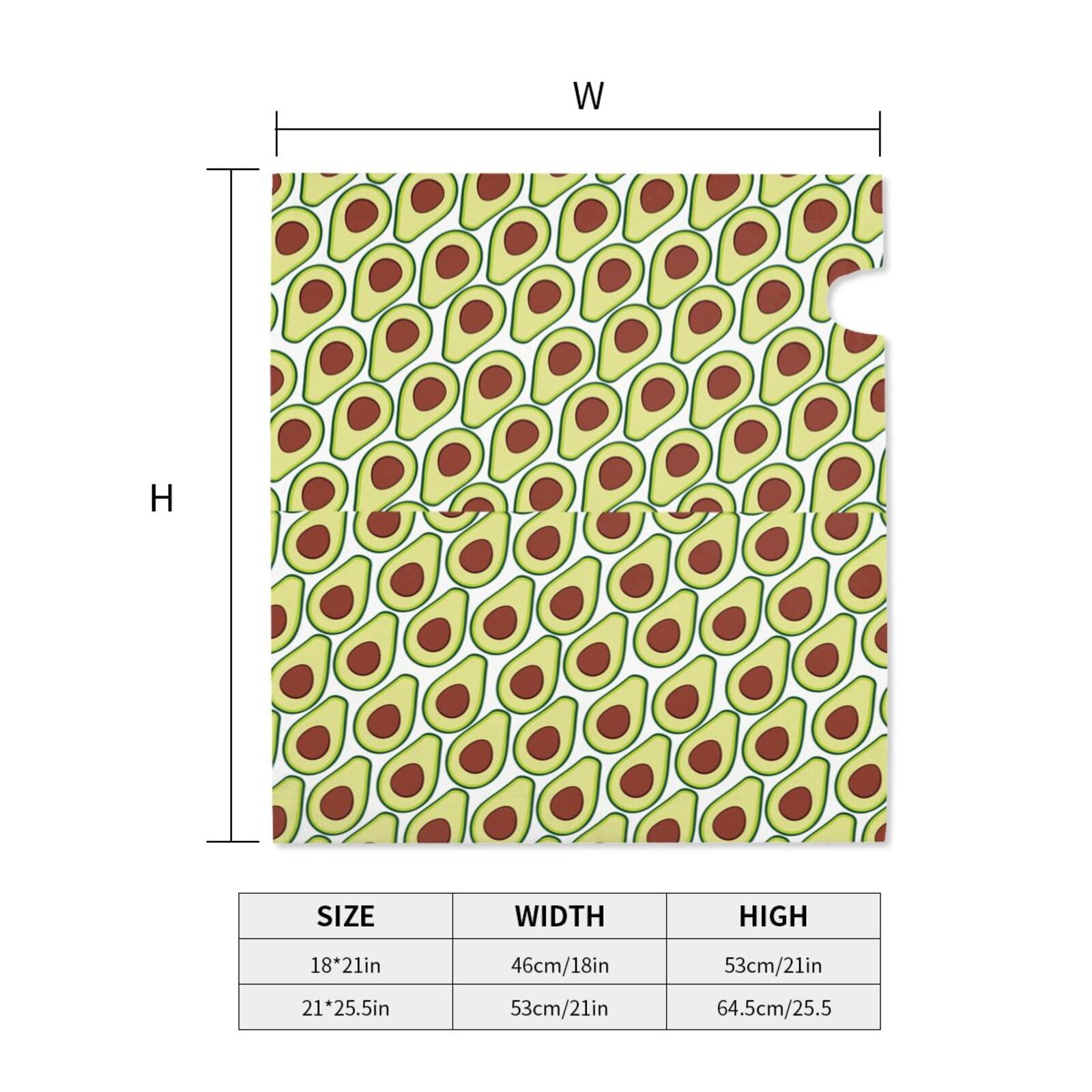 Xecao Avocado for Mailbox Cover with Magnetic Strips, Waterproof and Sunscreen, Adds a Decorative Touch to Your Garden Yard.