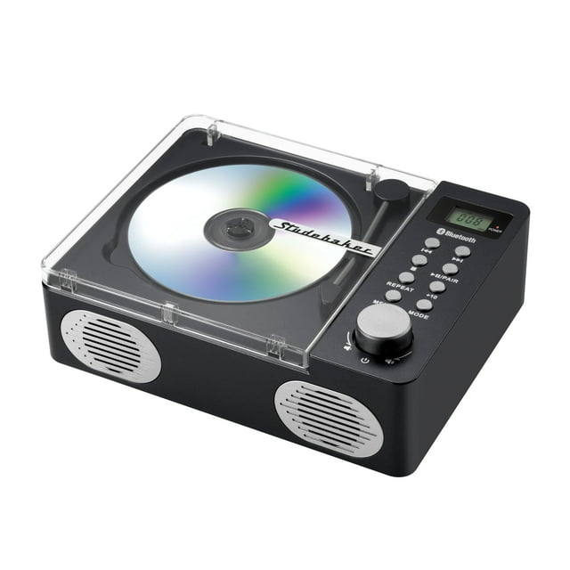 Reproductor de CD Bluetooth estéreo portátil Studebaker SB3720 negro