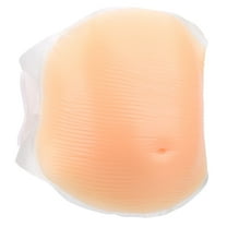 Photography Props Artificial Pregnant Tummy Silicone Pregnant Belly, for Training Screen Performances 2-4 Months
