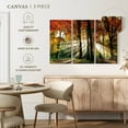 thumbnail image 4 of Elephant Stock Dreaming In Color Wall Art - Horizontal Multi Panel Canvas - Living Room Wall Decor - Nature Multi Panel - Orange And Yellow Decor By Lars Van De Goor - 23" x 14", 4 of 4