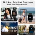 thumbnail image 4 of Smart Watch for Men Women Fitness: Waterproof Make Answer Call Running Smartwatch for Android Phone iPhone Samsung Compatible Dig, 4 of 7