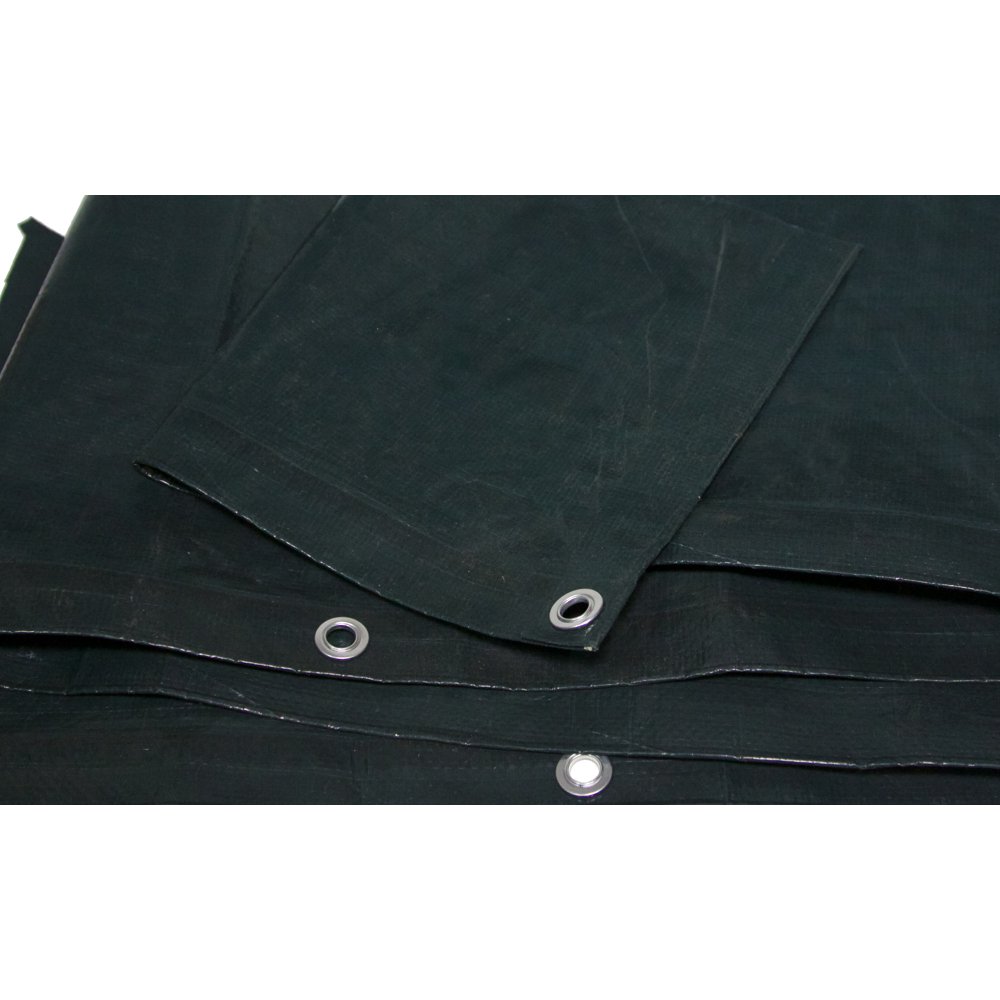 Harpster Tarps 40 Ft. x 60 Ft. Forest Green Medium Duty 4.5 oz. Poly