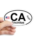 thumbnail image 1 of CafePress - Encinitas - Sticker (Oval), 1 of 1