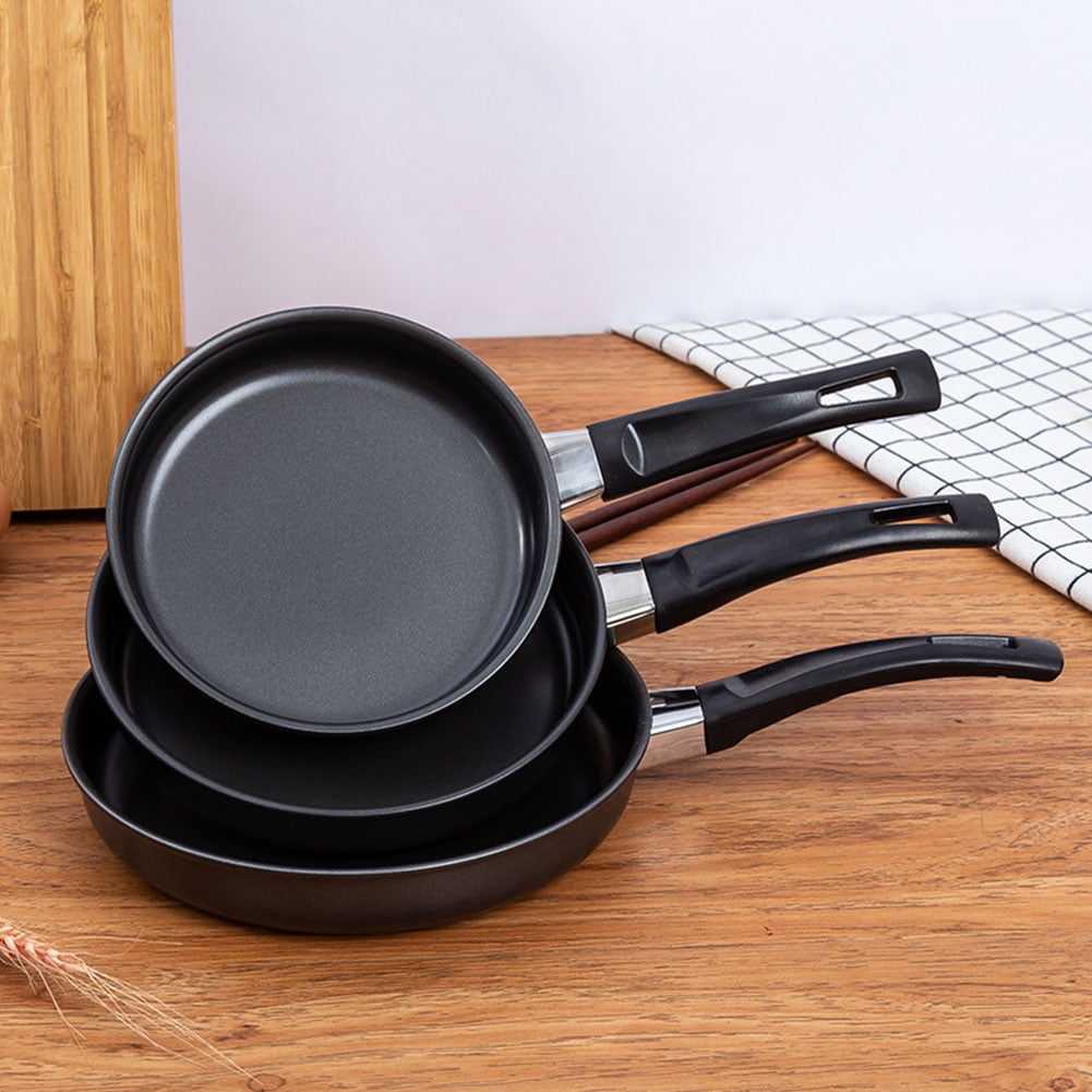 1*small Frying Pan Stainless-Steel Non-stick Pan,12cm/14cm/16cm Pancake Pan