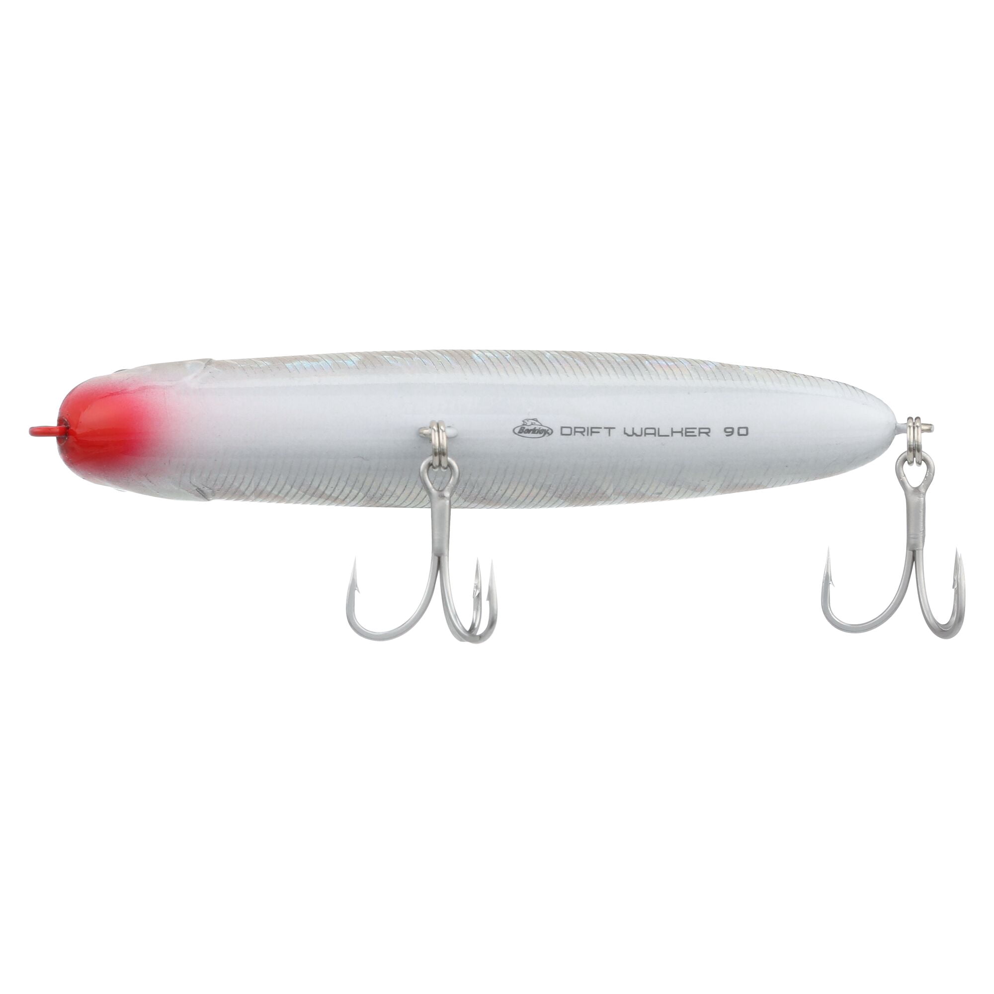 Berkley Drift Walker Saltwater, 3.5 in, Topwater Baits, Black Silver (1 Count)